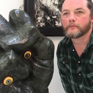 Garrett Caples & son traducteur Olivier Brossard