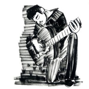Struggle – Woody Guthrie par Seb Martel