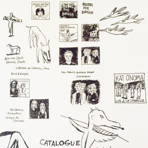 Vernissage de l&rsquo;exposition du label Dernière Bande  dans le cadre de la résidence de Rodolphe Burger